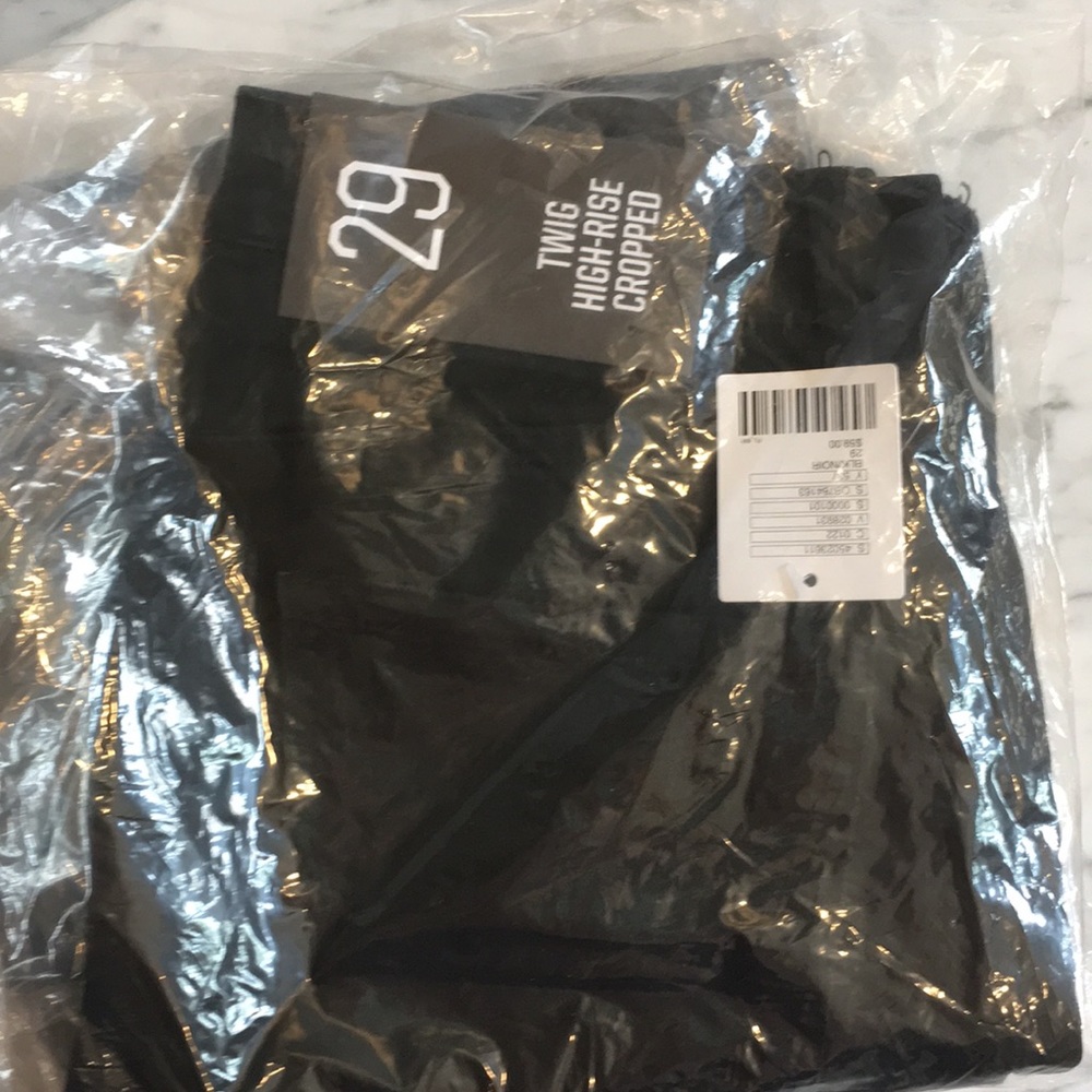 BDG Twig fray high rise skinny black jean 28 29 - Picture 3 of 8